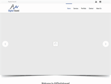 Tablet Screenshot of aadigitalsound.com